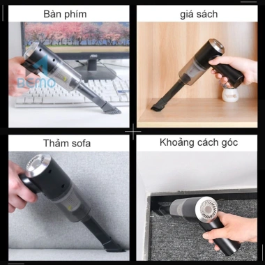 Máy Hút Bụi Mini Cầm Tay Không Dây – Siêu Sạch Giường Nệm, Ôtô, Giá 320.000₫ 5
