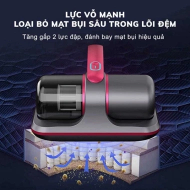 Máy Hút Bụi Mini Cầm Tay UV Diệt Khuẩn - Giường Nệm, Giá chỉ 339.000₫