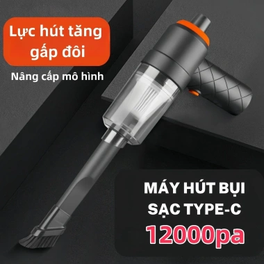 Máy Hút Bụi Mini Cầm Tay Vacumm USB Nhỏ Gọn Hút Ô Tô, Giường, Bàn Phím, Nệm - 51.600₫