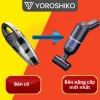 Máy hút bụi mini cầm tay Yoroshiko, lực hút 20.000 Pa, công suất 120W, dùng cho giường nệm ô tô, bảo hành 12 tháng 2
