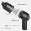 Máy hút bụi mini cầm tay Yoroshiko, lực hút 20.000 Pa, công suất 120W, dùng cho giường nệm ô tô, bảo hành 12 tháng 9