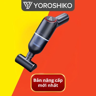 Máy hút bụi mini cầm tay Yoroshiko, lực hút 20.000 Pa, công suất 120W, dùng cho giường nệm ô tô, bảo hành 12 tháng 10