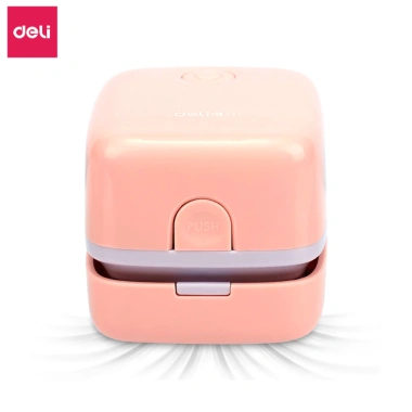 Máy Hút Bụi Mini Deli Để Bàn Cầm Tay Không Dây Nhỏ Gọn Hút Vụn Tẩy Bút Chì