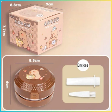 Máy hút bụi mini DITIPOO để bàn đa sắc màu thiết kế bút chì, tiện cho mọi phòng