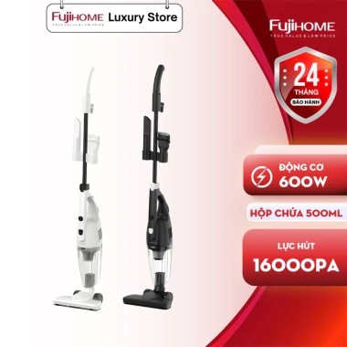 Máy Hút Bụi Mini FujiHome VC06 16.000Pa – Dây 5m, Siêu Nhẹ, Giá Ưu Đãi 580k