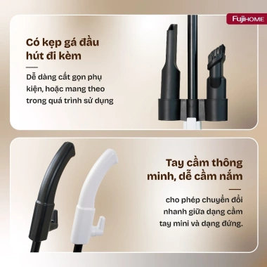 Máy Hút Bụi Mini FujiHome VC06 16.000Pa – Dây 5m, Siêu Nhẹ, Giá Ưu Đãi 580k 3 Máy Hút Bụi Mini FujiHome VC06 16.000Pa – Dây 5m, Siêu Nhẹ, Giá Ưu Đãi 580k 3
