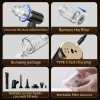 Máy hút bụi mini không dây 8.000Pa - Hút & thổi chức năng, làm sạch xe hơi, an toàn 8