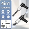 Máy hút bụi mini không dây 8.000Pa - Hút & thổi chức năng, làm sạch xe hơi, an toàn 9
