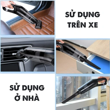 Máy Hút Bụi Mini Không Dây AIKESI 8.001 - Đa Năng Cho Ô Tô, Nhà, Giường Nệm, Giá 450k