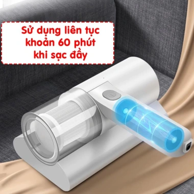 Máy Hút Bụi Mini Không Dây Sạc Pin UV Khử Khuẩn Giường Nệm - Giá Ưu Đãi 125k ND STORE 5