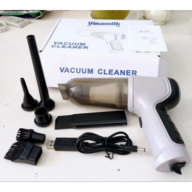 Máy hút bụi mini siêu nhẹ, công suất mạnh, quà tặng Vinamilk - Giá chỉ 155.000₫