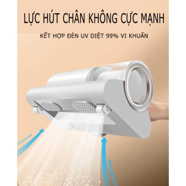 Máy Hút Bụi Mini UV Diệt Khuẩn Cầm Tay MKS055 – Làm sạch chăn ga nệm, lông tóc nhanh 2 Máy Hút Bụi Mini UV Diệt Khuẩn Cầm Tay MKS055 – Làm sạch chăn ga nệm, lông tóc nhanh 2