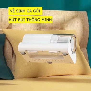 Máy Hút Bụi Mini UV Diệt Khuẩn Cầm Tay MKS055 – Làm sạch chăn ga nệm, lông tóc nhanh 9 Máy Hút Bụi Mini UV Diệt Khuẩn Cầm Tay MKS055 – Làm sạch chăn ga nệm, lông tóc nhanh 9