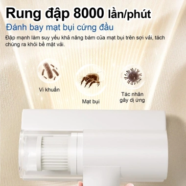 Máy Hút Bụi Mini UV Diệt Khuẩn Cầm Tay - Vệ Sinh Chăn Gối, Nệm, Lông Tóc 131k 4 Máy Hút Bụi Mini UV Diệt Khuẩn Cầm Tay - Vệ Sinh Chăn Gối, Nệm, Lông Tóc 131k 4