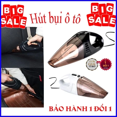 Máy hút bụi ô tô cầm tay công suất lớn, hút mạnh, bảo hành 24 tháng - 225.000₫