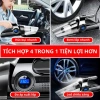 Máy hút bụi ô tô đa năng 4 trong 1 cao cấp: hút bụi, bơm lốp, đo áp suất, đèn pin 12-24V 7