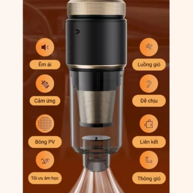 Máy hút bụi ô tô Dodoto không dây cầm tay 25.000 Pa công suất lớn - 470.000₫ 4