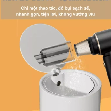 Máy hút bụi ô tô Dodoto không dây cầm tay 25.000 Pa công suất lớn - 470.000₫ 5