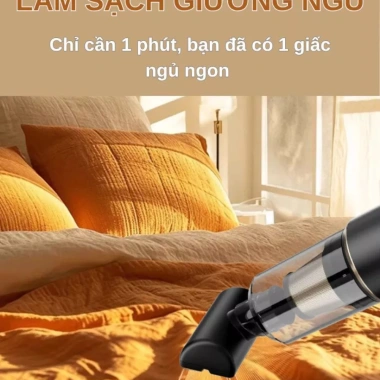Máy hút bụi ô tô Dodoto không dây cầm tay 25.000 Pa công suất lớn - 470.000₫ 6