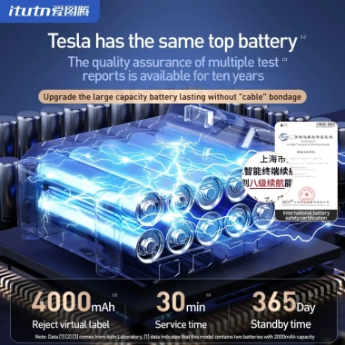 Máy hút bụi ô tô Itutn ZX-106 không dây, hút & thổi Hypa 5KPa 4.000mAh, di động, giá 429.000₫ 7
