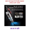 Máy hút bụi ô tô không dây 12V 120W mini, cầm tay, tặng 5 đầu cắm - Giá 220.000đ 6