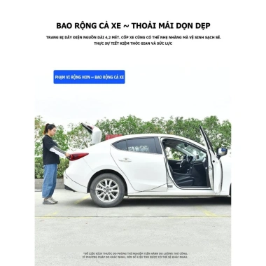 Máy hút bụi ô tô mini 12V cắm tẩu - BH 1 đổi 1, giá ưu đãi 238.000 VND