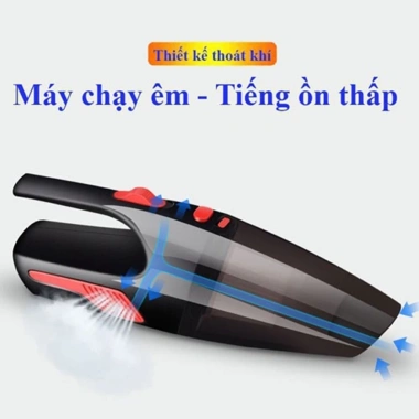 Máy hút bụi ô tô mini cầm tay 120W có dây cắm tẩu - Bảo hành 1 năm, giá 219k
