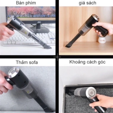 Máy hút bụi ô tô mini đa năng 2.022 Cầm tay tiện lợi giá chỉ 75.000đ