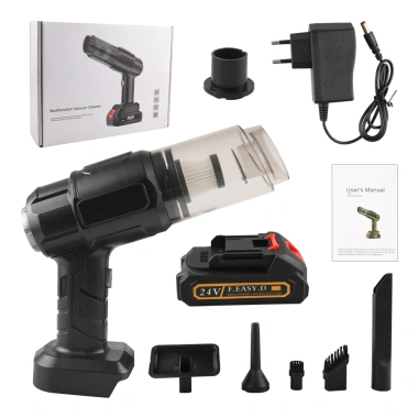 Máy hút bụi ô tô Suitu 18.000Pa mini cầm tay không dây, hút mạnh, bảo hành, giá 259.000₫