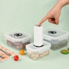 Máy hút chân không + Hộp nhựa bảo quản thực phẩm, không ghi ngày, còn 80.000đ 2
