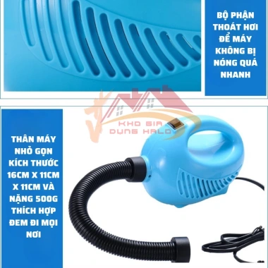 Máy Hút Chân Không Mini 200W – Hút Gọn Chăn Mền, Gấu Bông, Không Gian H148