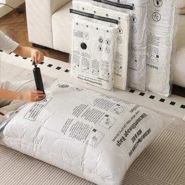 Máy hút chân không mini - Bơm điện & tay tiện lợi, nhỏ gọn, dễ dùng cho túi hút quần áo - 35.000₫