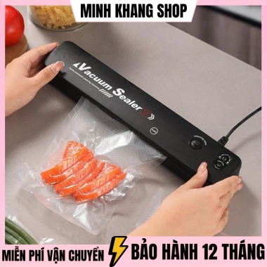 Máy hút chân không thực phẩm, hàn miệng túi - Bảo hành 12 tháng, tặng 10 túi - Giá chỉ 59.000