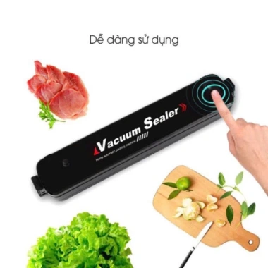 Máy hút chân không thực phẩm, hàn miệng túi - Bảo hành 12 tháng, tặng 10 túi - Giá chỉ 59.000