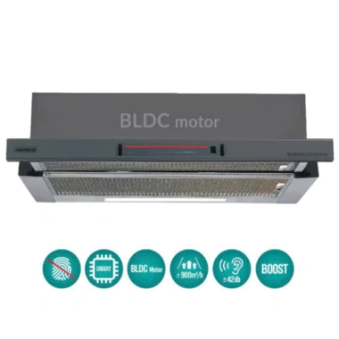 Máy hút mùi âm tủ GrandX GX H70F72G/GX H70F72SG - Công suất mạnh, thiết kế gọn, giảm giá 21%