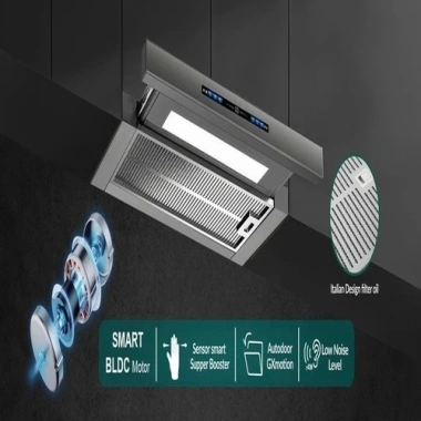 Máy hút mùi âm tủ GrandX GX H70F75G/SG - Lọc Than Hoạt Tính, Tiết kiệm điện, Giá 4.1 triệu