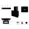 Máy hút mùi áp tường Hafele HH-WVG80E 3 cấp độ, đèn LED, thiết kế gọn gàng 7