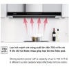 Máy hút mùi áp tường HC-W705B Hafele – Cảm ứng, cử chỉ, 9 cấp độ, tiết kiệm điện, giá 8.99 triệu 5