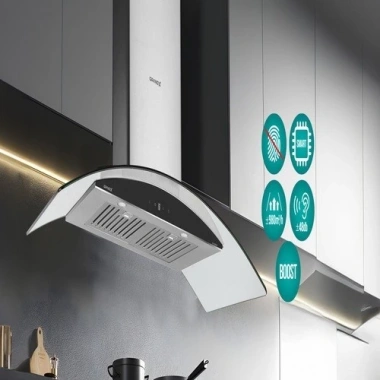Máy hút mùi GrandX GX H90C55 - Dễ lắp đặt, dễ vệ sinh, giảm giá chỉ 3.2 triệu