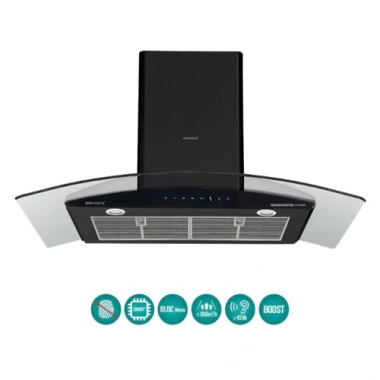 Máy hút mùi GrandX GX H90C62/ H90C62S - Hút mạnh, bền bỉ, tiết kiệm năng lượng 3