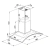 Máy Hút Mùi GrandX GX H90C62B/GX H90C62M Gắn Tường - Công Suất Mạnh, Giá 4.1 Triệu 4