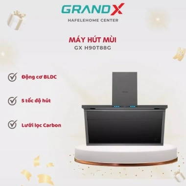 Máy Hút Mùi GrandX GX H90T88G/M - Lọc Than Hoạt Tính, Không Ống Dẫn, Giá 10.028.160 VND