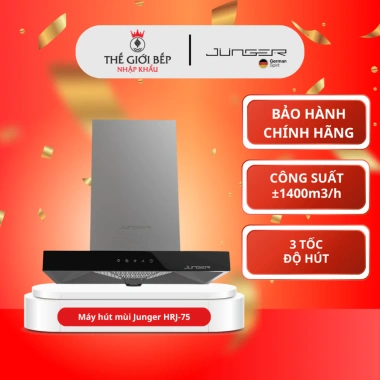 Máy hút mùi Junger HRJ-75 công suất cao, khử mùi nhanh, dễ vệ sinh - Giá ưu đãi 10,990,000 VND