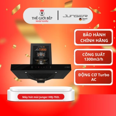 Máy hút mùi Junger JG Leopard HRJ-702L 1.300m³/h - Hút mùi êm, điều khiển cảm ứng, giảm giá 20%