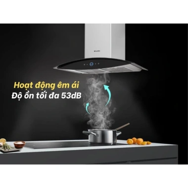 Máy hút mùi Malloca MC7.018HS công suất mạnh, hoạt động êm, lọc sạch mùi, giá 9.308.000₫