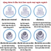 Máy hút mụn 6 đầu cầm tay pin sạc, loại bỏ mụn đầu đen, cám, bã nhờn - 249.000đ 8