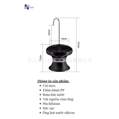Máy hút rượu nước tự động sạc điện công suất lớn dòng chảy mạnh tiếng ồn thấp khay to 3
