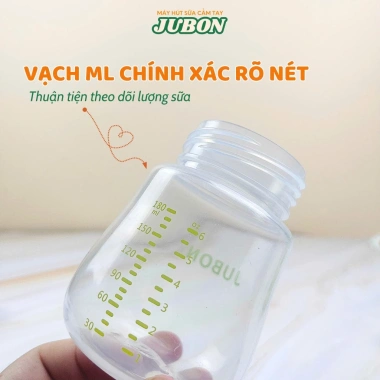 Máy hút sữa bằng tay Jubon 2 lực hút và cổ hút lớn, giảm giá 132.500 VND 3