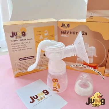 Máy hút sữa cầm tay JungBebe silicon cao cấp – An toàn, tiện lợi, giá chỉ 189.000₫ 7 Máy hút sữa cầm tay JungBebe silicon cao cấp – An toàn, tiện lợi, giá chỉ 189.000₫ 7