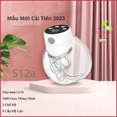 Máy hút sữa rảnh tay tích điện S12 A 3 chế độ 12 cấp độ hút kiệt, 790.000đ 2